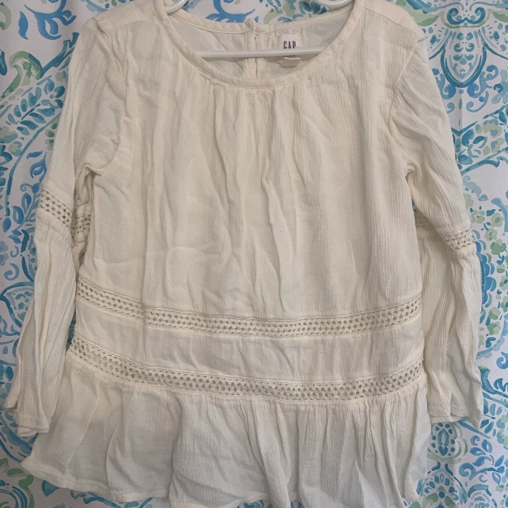 Gap peasant shirt